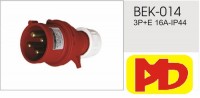 Phích cắm không kín nước IP44-BEK-014