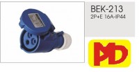 Phích nối không kín nước IPP-BEK-213