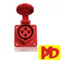 Ổ cắm gắn âm không kín nước IP44-BEK-314