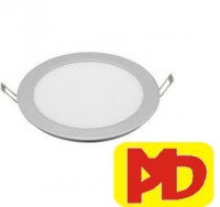 Đèn âm trần siêu mỏng (trắng-vàng) 3~24W - Phi60~Phi270
