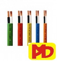 Dây điện bọc nhựa VCmt -2x6-(2x84l0.30)-300/500V