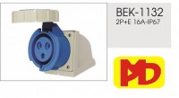 Ổ cắm gắn nổi kín nước IP67-BEK-1132