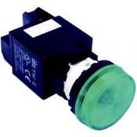 Đèn LED: Có biến thế, IP 65 ngoài mặt tủ- IDEC