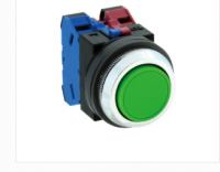 Công tắc nút nhấn IDEC ABN110 (B, G, R, Y, S, W), Φ 30, không đèn