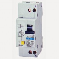 CẦU DAO CHỐNG DÒNG RÒ (RCBO) MITSUBISHI 1 PHA +N, BV-DN 1PN 6A 30mA