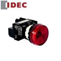 Đèn LED: Không có biến thế, IP 65 ngoài mặt tủ (Đèn báo vòm Φ22) YW1P-2EQM3- IDEC