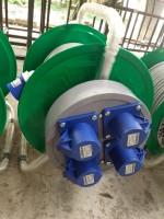 ổ cắm rulo công nghiệp 4 ổ ip44 50 mét