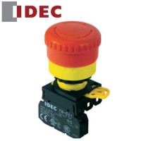 Nút dừng khẩn IDEC YW1B-V4E02R, Φ 22, có đèn