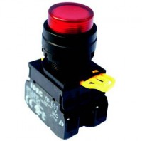 Button (Nút nhấn) Φ22 idec-  YW1L-M2E10QM3 (R, Y) 1NO, nhấn nhả